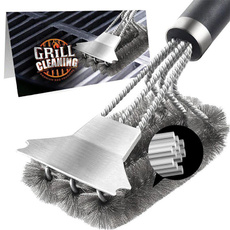 Outdoor, bbqgrillbrush, Tool, Stainless Steel
