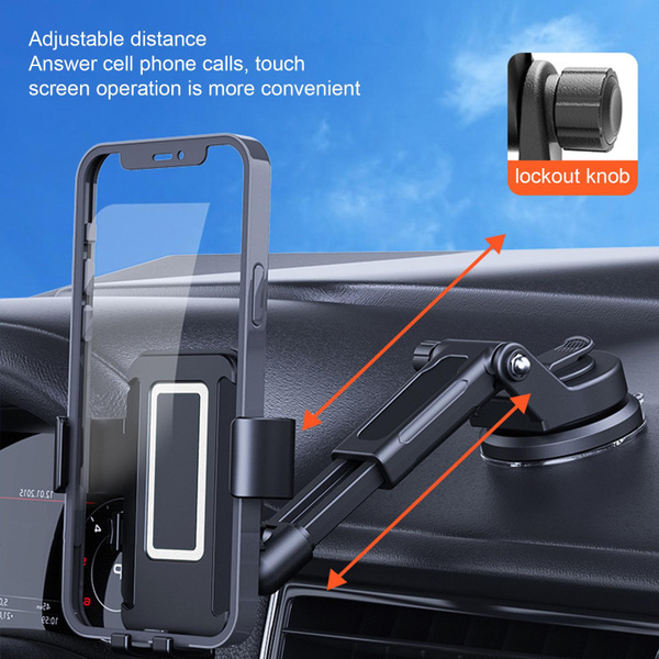 270° Folding Car Phone Stand Navigation Phone Holder Universal Car