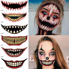 scary, waterprooftattoosticker, temporary, Beauty
