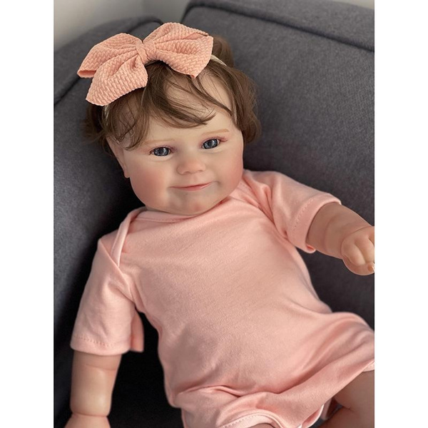 20"/50CM Handmade Real Looking Lifelike Newborn Baby Vinyl Silicone ...