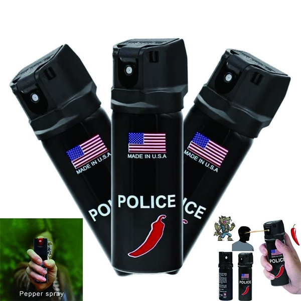 New 2023! 20ml police pepper water spray, anti wolf and anti riot, with