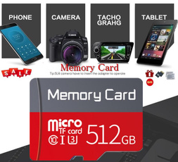 Mini, Smartphones, Adapter, 512gbsdcard