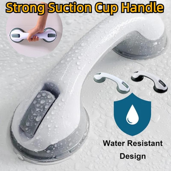 Shower Grab Bars, 2 Pack 16 inch Suction Cup Grab Bar for Bathtubs Showers for Wall Shower Grab Bars, 2 Pack 16 inch Suction Cup Grab Bar for Bathtubs Showers for Wall