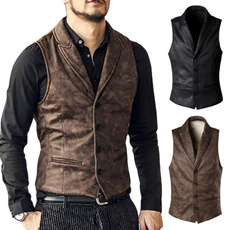 sleeveless, Vest, Moda, sleevelessjacket