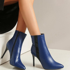 ankle boots, Blues, Plus Size, sexy shoes