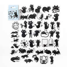 Kawaii, diydecoration, Scrapbooking, gothiccat