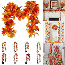 thanksgivingdecor, fallgarland, leaf, Christmas