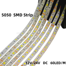 dc24vsmd5050ledstriplighting, Waterproof, lights, dc12v505060ledsstrip