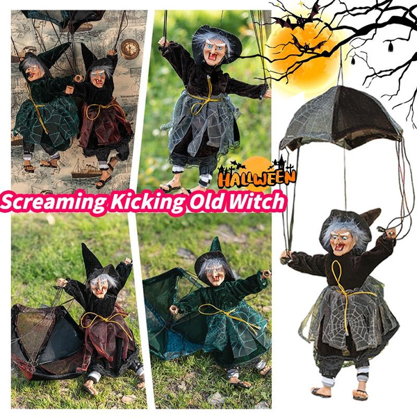 Electric Witch Halloween Decor
