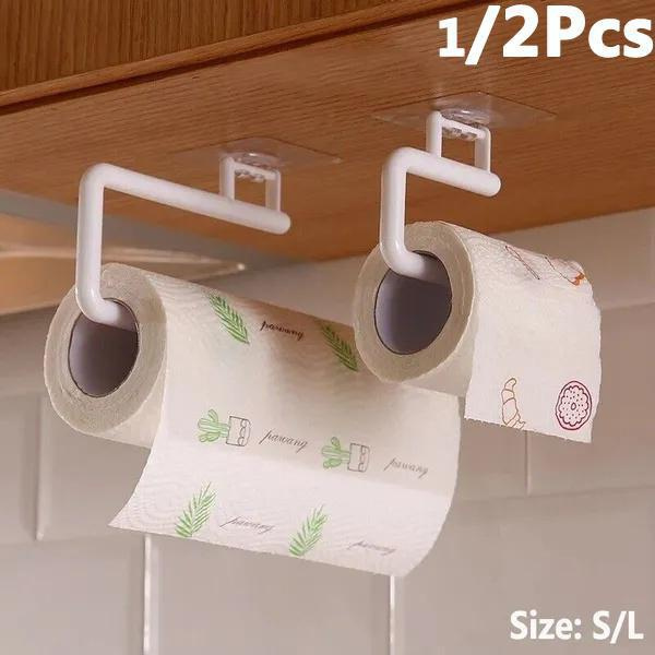 2pcs hand towel hanger kitchen towel rack Over the Door Hooks