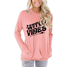 halloweenblouse, oversizesweatshirt, Long Sleeve, Halloween