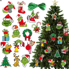grinchthemepartyhanging, Christmas, Gifts, christmastreehanging