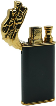 goldplated, Lighter, gold, Windproof
