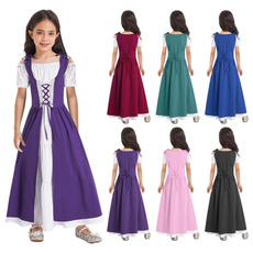 kids, gowns, Cosplay, Medieval