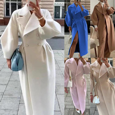 woolen, women coat, Sleeve, Long Coat