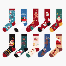 cottonsocksforwomen, Christmas, snowflakesocksformen, Socks
