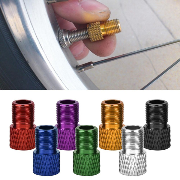 Bike Inflator Valves Adapter Standard Pump Valves Adapter Tire Valve ...