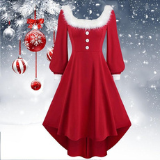 christmasclothing, Fashion, Long Sleeve, Dress
