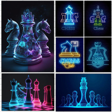 Wall Art, Chess, canvaspainting, wallpicture