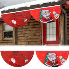 christmasdoorhanging, yarddecorationsoutdoor, Polyester, Outdoor