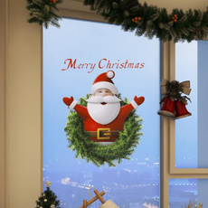 Door, Christmas, refrigeratsticker, Home & Living