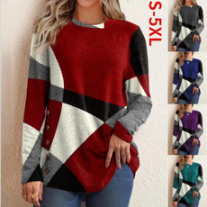 loosefittingwomensclothing, oversizedwomenstshirt, Womens T Shirts, Long sleeved