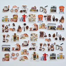 Koffie, labelsticker, coffeetool, Stickers