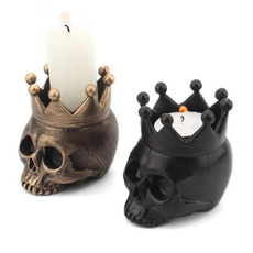 Candleholders, Home Decor, Jars, crown