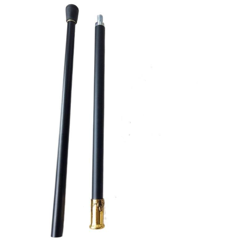 Golden Dog Walking Cane Aries Metal Fashion Cane Walking Canes Man Crutch for Men Trekking Poles Hiking Accessories 93cm_desvips.com