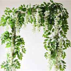 party, wisteria, Flowers, Garland