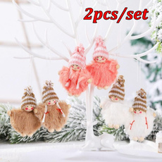 decoration, christmastreependant, plushdollpendant, Christmas