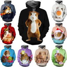 3D hoodies, Fashion, Animal, cute
