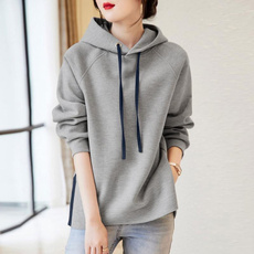 Plus Size, pullover hoodie, Sleeve, Long Sleeve
