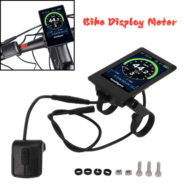 2X(Neues 860C E-Bike Display für Elektrische Fahrrad Tachometer für Bafang S c1w