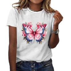 butterfly, Summer, Fashion, short sleeves