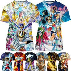Printed T Shirts, Necks, Anime, Tops