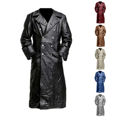 Moda, Coat, leathertrenchcoat, longleatherjacket