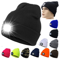 hatwithledlight, Beanie, Outdoor, Cycling