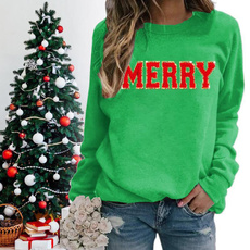 merrychristmassweatshirt, christmassweatshirt, christmaspullover, Necks