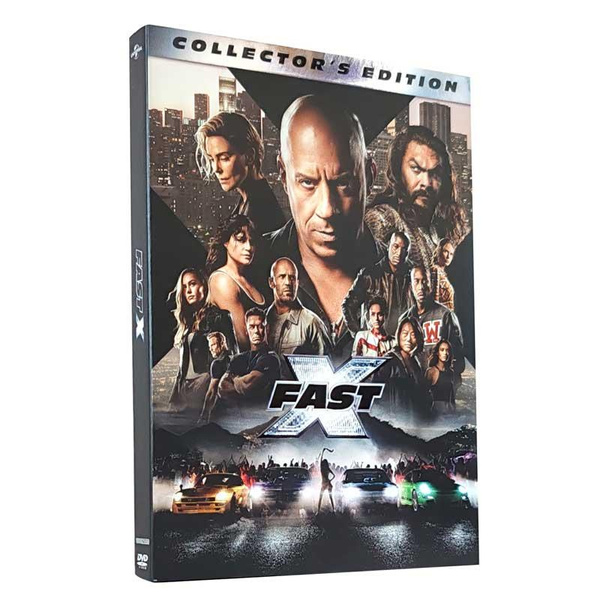 Fast and Furious 10 Fast X Collectors Edtion DVD 1-Disc Movie Set