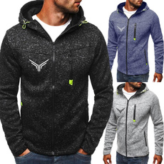 zipperprintedhoodie, hooded, Outdoor Sports, Zipper Mens Hoodies
