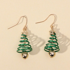 Fashion, Dangle Earring, Christmas, Tree