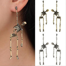 Style, Dangle Earring, Jewelry, skull