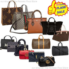 famous luxury women fashion brand bag, Moda, Capacity, leather