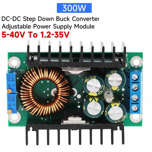 Dc 9a 280w Step Down Buck Converter 7-40v To 1.2-35v Power Module Led Driver Al