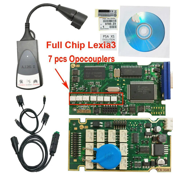 Best Quality Lexia 3 PP2000 V9.85 Diagbox FW 921815C Auto Lexia3 Pp2000 ...