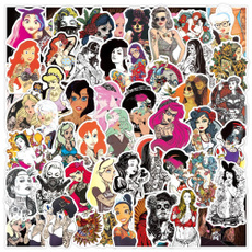 Beautiful, Bicycle, Sports & Outdoors, Tattoo sticker