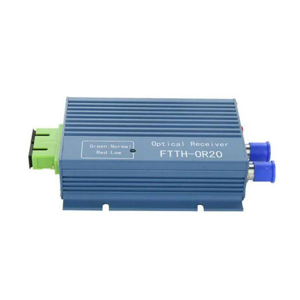 Aluminium CATV FTTH AGC Micro SC APC Simplex Connector With 2 Output ...