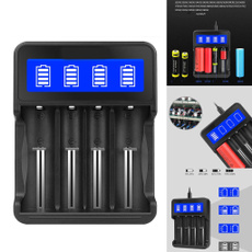 Batteries, 18650, Battery, charger