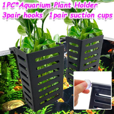 aquariumaccessoire, Tank, plasticaquaticplantcup, aquariumdecoration